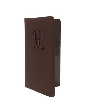 Restaurant leather checkbook «Booshtoonts»