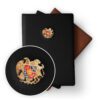 Leather folder «Booshtoonts» – with Armenian Coat of Arms iron badge | A4