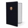 Leather folder «Booshtoonts» – with Armenian Coat of Arms iron badge | A4